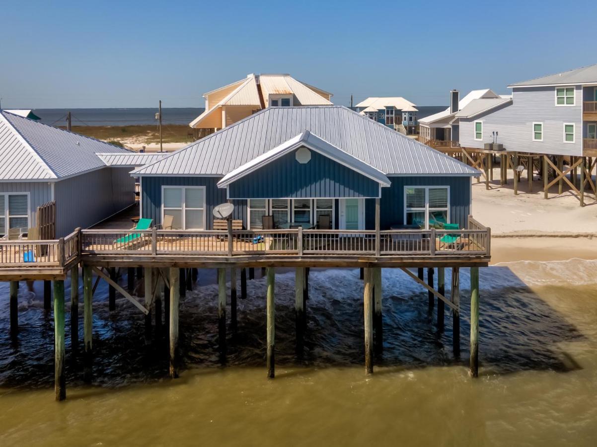 Beach Music - Gorgeous And Gulf Front! Large Deck Allows You To Stargaze With The Waves Crashing Beneath You, Home Dauphin Island Exterior foto