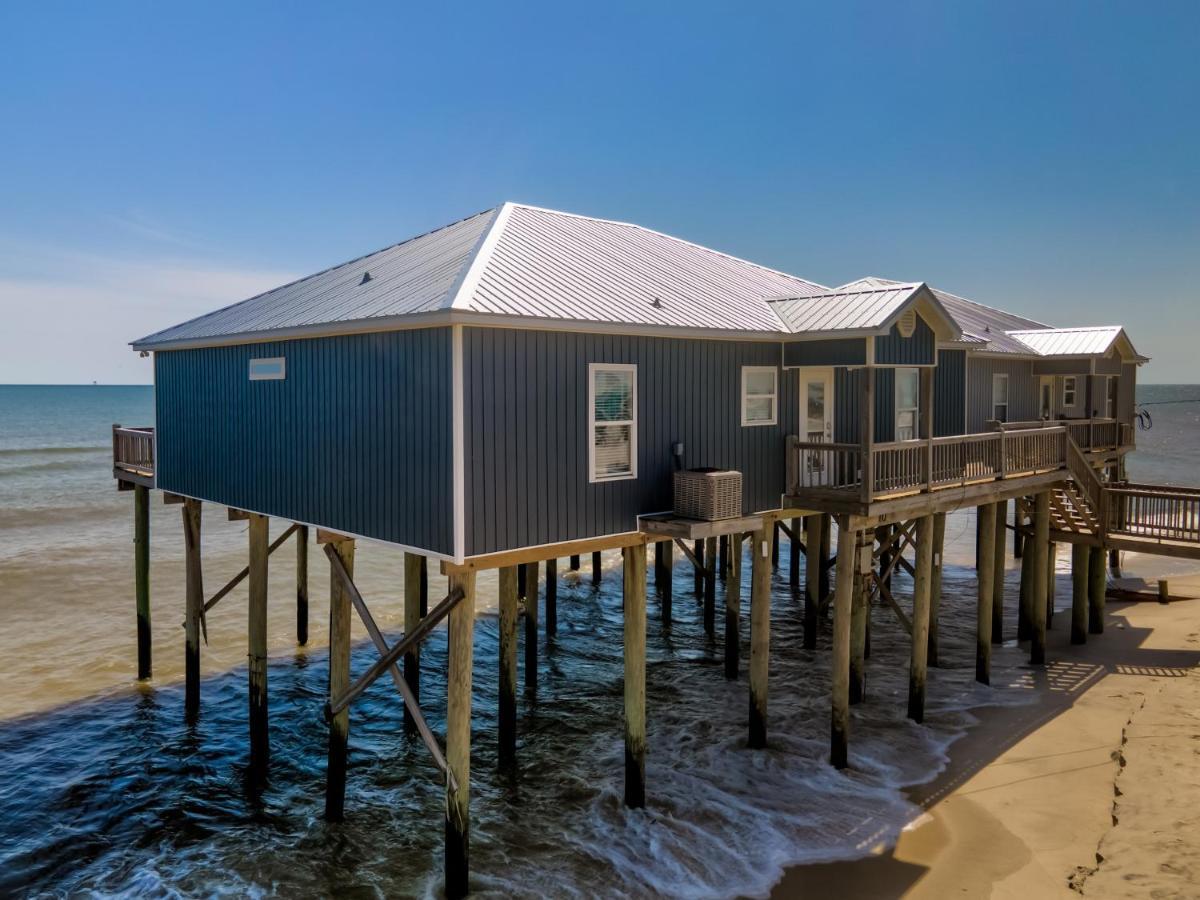 Beach Music - Gorgeous And Gulf Front! Large Deck Allows You To Stargaze With The Waves Crashing Beneath You, Home Dauphin Island Exterior foto