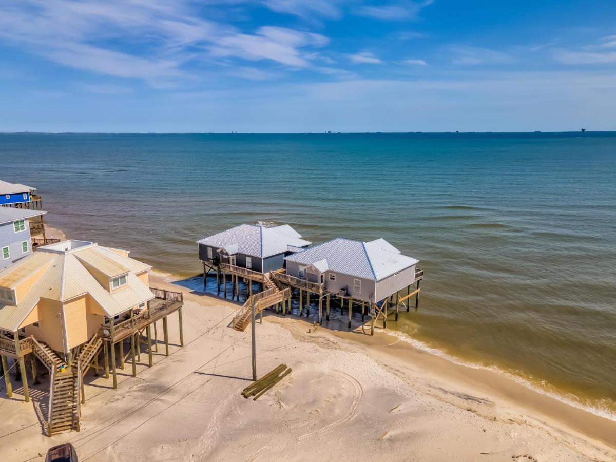 Beach Music - Gorgeous And Gulf Front! Large Deck Allows You To Stargaze With The Waves Crashing Beneath You, Home Dauphin Island Exterior foto